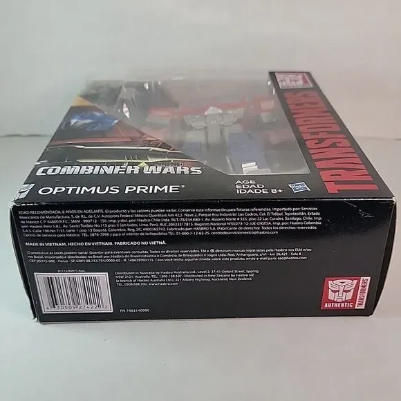 Optimus Prime Transformers Combiner Wars 2014 Hasbro Action Figure With Package